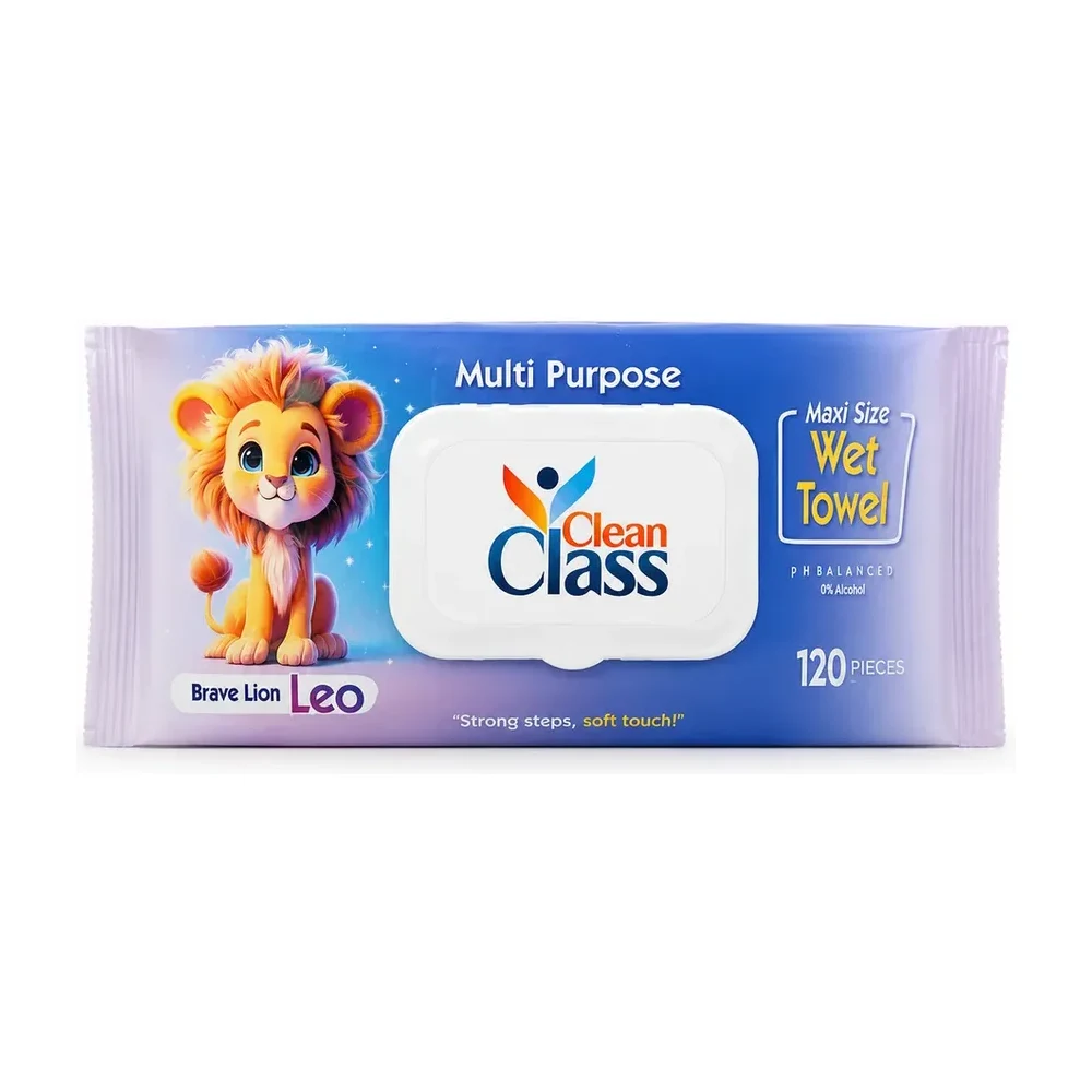 Clean class 120 wet wipes *24 kids series