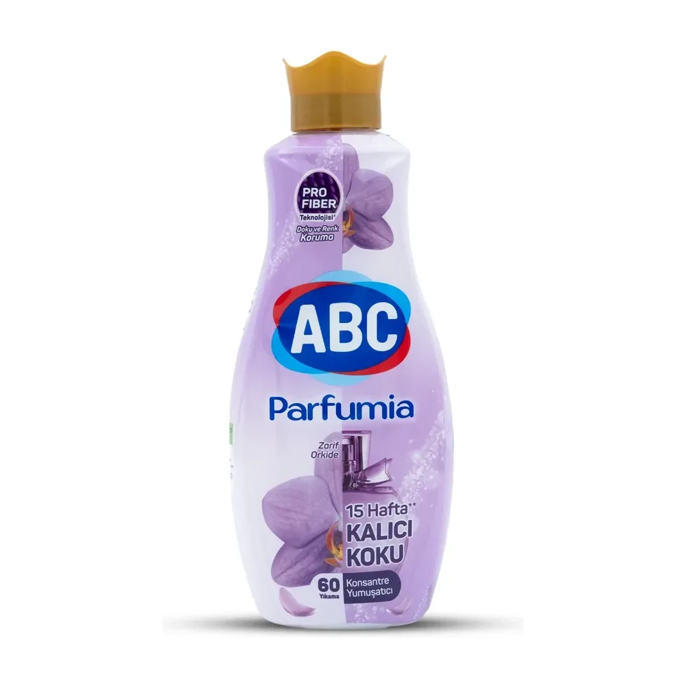 Abc 1440ml konsantre yumuşatıcı zarif orkide*9