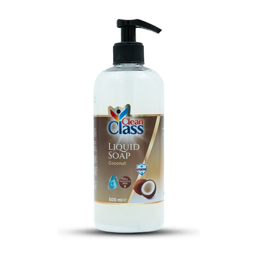 Clean class liquid soap 500ml*24 coconut