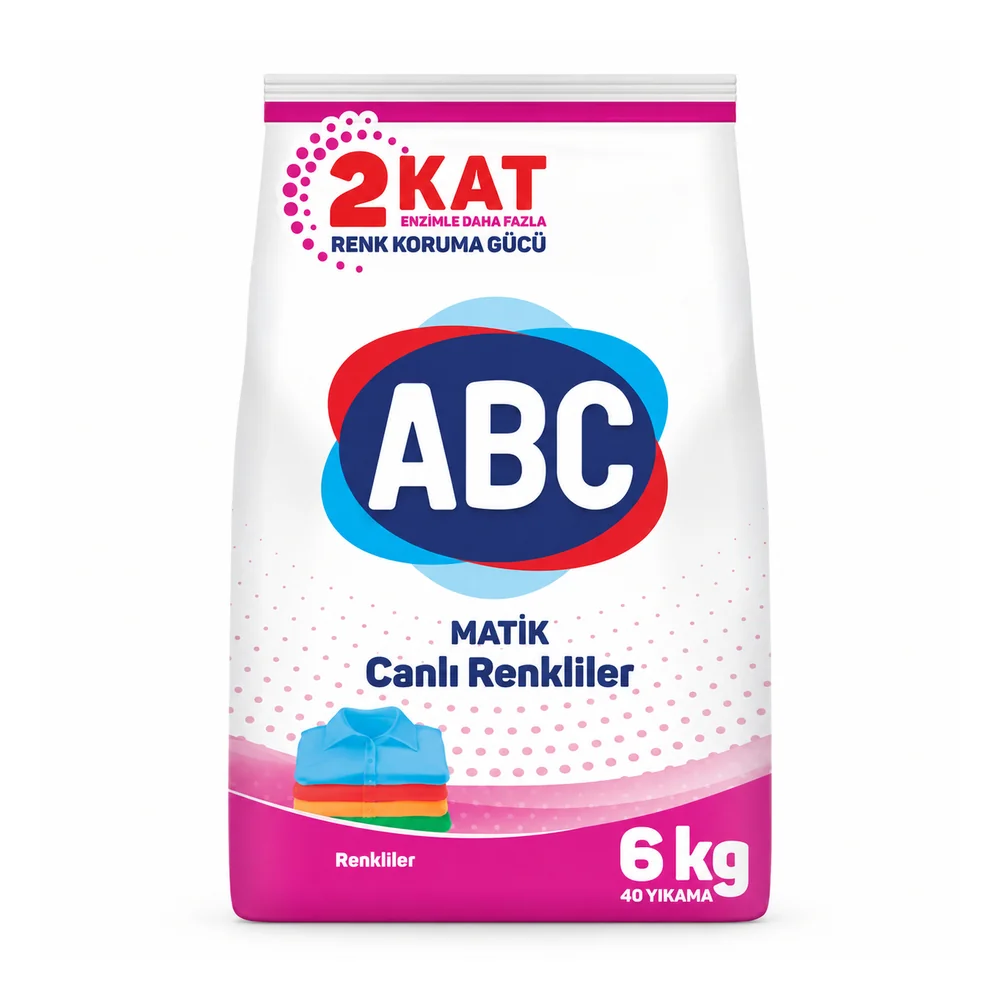 Abc 6kg matik renkliler