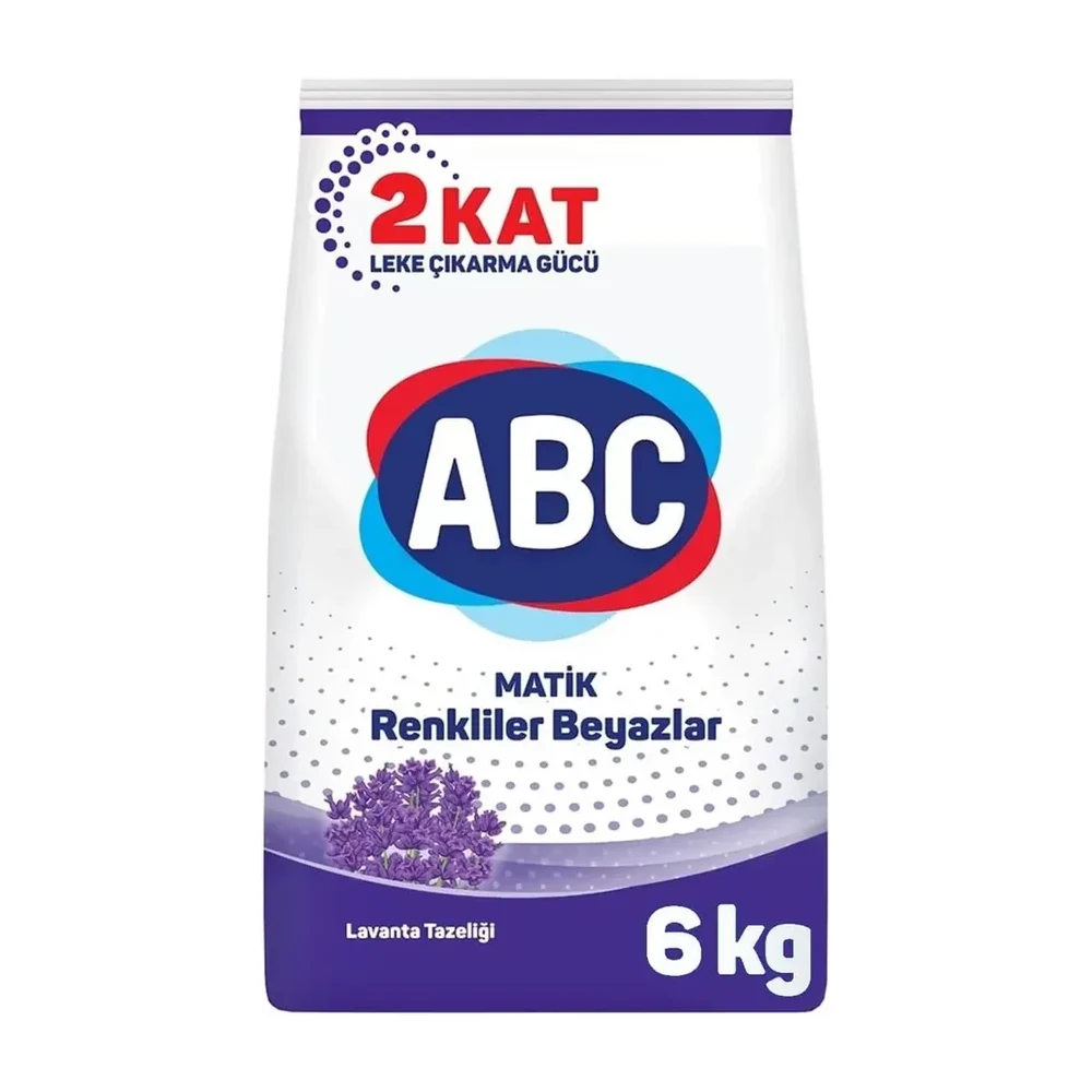 Abc 6kg matik sık yıkananlar(lavanta)