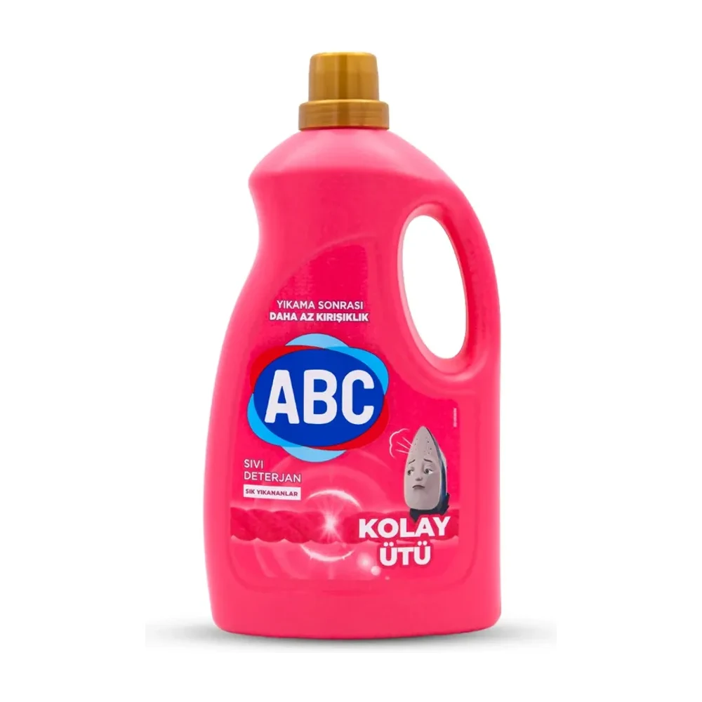 Abc 3000ml sıvı deterjan kolay ütü*6