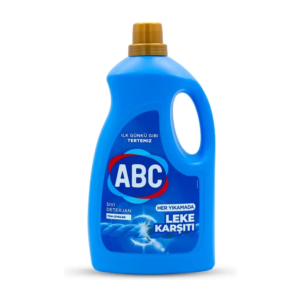 Abc 3000ml sıvı deterjan leke karşıtı*6