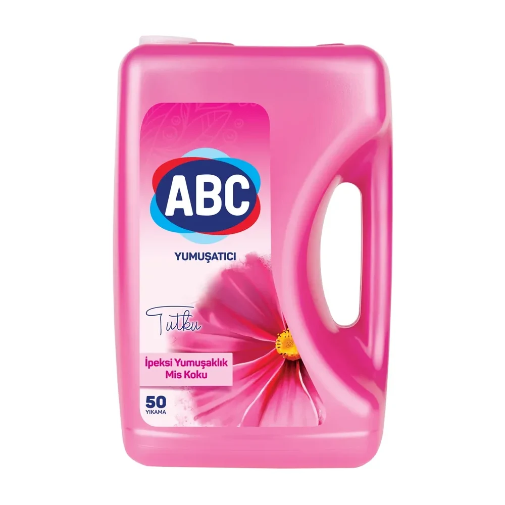 Abc 5000ml yumuşatıcı tutku-pembe 50 yıkama*4