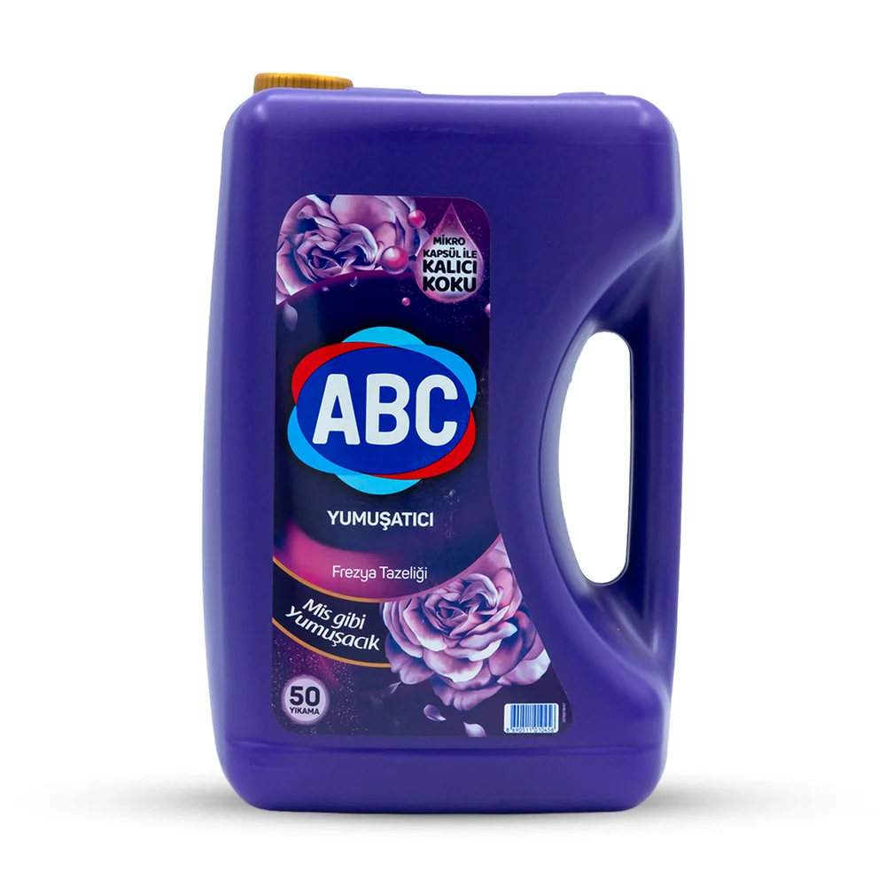 Abc 5000ml yumuşatıcı frezya 50 yıkama*4