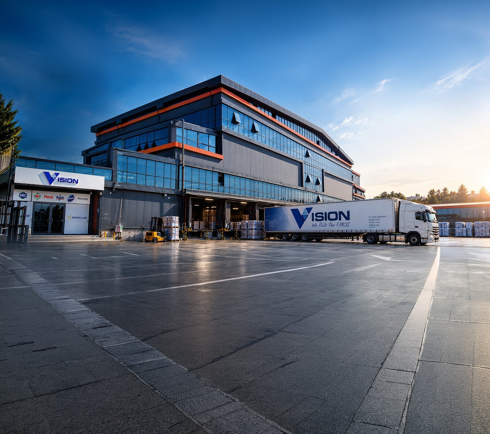 Vision International Trade — Kurumsal Ofis & Lojistik Dağıtım Merkezi
